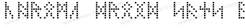 Chrome Droid Sans B字体转换